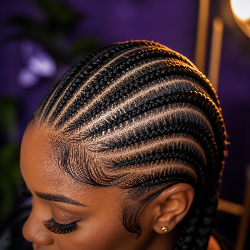 Cornrows & Raster at Pretty Salon in Providenciales