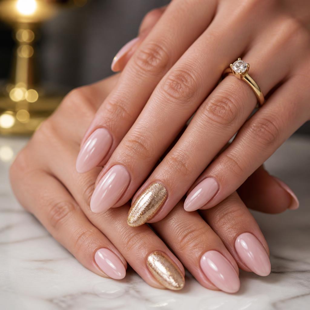 Almond Nails at Pretty Salon in Providenciales