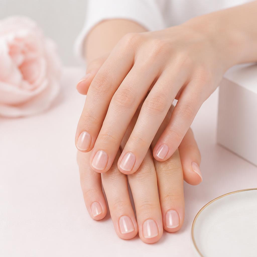 Natural Nails at Pretty Salon in Providenciales